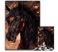 Jigsaws 1000 Pieces for Adults Horse Mythology Puzzles for Adults Educational Activity for Cognitive Skills Cognitive Skill Improvement 1000 PCS(75x50cm)