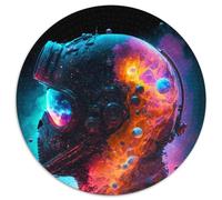 Jigsaws 1000 Pieces for Adults I Am The Cosmos 1000 Pieces Round Puzzles for Adults Relax & Challenge, Colorful Home Decor Art, for Friends 1000pcs (67.5x67.5cm)