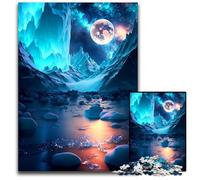 Jigsaws 1000 Pieces for Adults Ice Cold Antarctica cardboard Jigsaw Puzzles Brain Teaser & Home Decor, Perfect 26X38CM/10.23x14.96inch