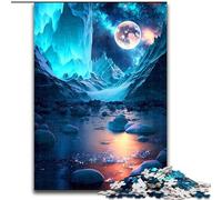 Jigsaws 1000 Pieces for Adults Ice Cold Antarctica cardboard Jigsaw Puzzles for Adults size 26x38cm Challenging Brain Teaser, Family Activity, Home Decor
