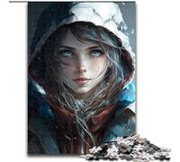 Jigsaws 1000 Pieces for Adults Icy Anime Survival Made of Wood, Interactive Family Game, Suitable for Ages 14+ 50x75cm for Family Interactive Game