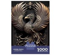 Jigsaws 1000 Pieces for Adults Immortal Phoenix God Puzzles for Adults Brain Teaser Game Stress Reliever Unique Birthday And Xmas Gifts 70x50cm/1000pcs