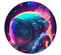 Jigsaws 1000 Pieces for Adults Interstellar Illusionist Round Jigsaws 1000 Pieces for Adults Interactive Family Game, Brain Challenge, Educational Toy 1000pcs (67.5x67.5cm)