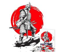 Jigsaws 1000 Pieces for Adults Its Samurai Time Toy Wall Decor Great Gift for Games Family Game Enhance Love between Couples Size 50x75cm