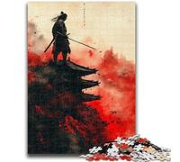 Jigsaws 1000 Pieces for Adults Japanese Ninja 1000 Pieces for Teenagers,for Educational Game Challenge Toy Deal As Gifts for The Whole Family (38x26cm)