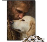 Jigsaws 1000 Pieces for Adults Jesus cardboard Jigsaw Puzzles for Adults 26X38CM Fun at Home Activities, Birthday Present, Travel Gifts