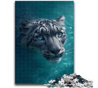 Jigsaws 1000 Pieces for Adults Jungle Leopard Learning Educational Toys Family Games Enhance Love between Couples 50x75cm