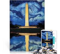 Jigsaws 1000 Pieces for Adults Landscapes and symbols of beauty across the United 63 Denkspiel Perfekte Dekoration75x50cm