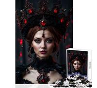 Jigsaws 1000 Pieces for Adults Lilith Queen of Hell Home Decoration Toys Gifts Ideas Educational Game Suitable for Desktop Decoration Size 38x26cm