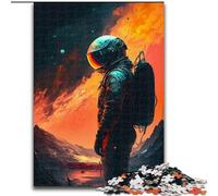 Jigsaws 1000 Pieces for Adults Lost Space Astronaut Jigsaw Puzzles for Adults, 1000 Piece Develops Hand-Eye Coordination Skills, Perfect for Birthday Gifts (Size 26x38cm)