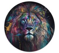 Jigsaws 1000 Pieces for Adults Magic Lion 1000-Piece Jigsaw Puzzle Family Activity Game for Teenagers,Challenging Brain Teaser 67.5x67.5 cm