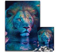 Jigsaws 1000 Pieces for Adults Magic Lion cardboard Jigsaw Puzzles for Adults Perfect for Teenagers & Collectors, Ideal Home Decor & Travel Gift 26X38CM/10.23x14.96inch