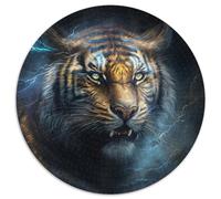 Jigsaws 1000 Pieces for Adults Magic Tiger Jigsaw Puzzles Ideal Holiday Or Birthday Gift, Party Game Toy 1000pcs (67.5x67.5cm)