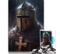 Jigsaws 1000 Pieces for Adults Magical Knight,Stress Reliever Difficult Challenge Is Ideal As Gifts for The Whole Family 38x26cm