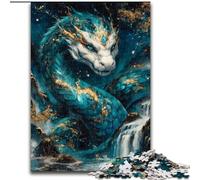 Jigsaws 1000 Pieces for Adults Mysterious Dragon, Educational Toys for Is Ideal As A Gift for The Whole Family for And 14 Years Old (Size 50x75cm)