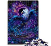 Jigsaws 1000 Pieces for Adults Mysterious Eagle Decompressing Intellectual Educational Toy Great Gifts And Toys 50x75cm