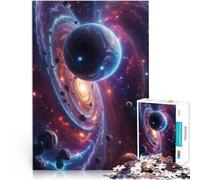 Jigsaws 1000 Pieces for Adults Mysterious Galaxy Made of cardboard Suitable for people aged 14 and above Brainteaser Family Games Christmas Birthday Gifts 。size：38x52cm/14.96x20.47inch