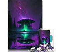 Jigsaws 1000 Pieces for Adults Mysterious Visitor Adult Puzzles,Challenging Game Gifts for Is Ideal As A Gift for The Whole Family 75x50cm