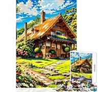 Jigsaws 1000 Pieces for Adults Nature Landscape Shared Joyful Family Experience Wonderful Christmas Surprise Gifts (38x52cm)