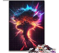 Jigsaws 1000 Pieces for Adults Neon Roots Made of Wood, for Teenagers Age Group 14+, Home Decor 50x75cm for Birthdays, Holidays, And Special Occasions