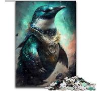 Jigsaws 1000 Pieces for Adults Penguin14 Made of Wood, Perfect DIY Art Decor Or Birthday Gift 50x75cm Challenging Brain Teaser - Relaxing Toy for Teenagers
