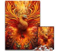 Jigsaws 1000 Pieces for Adults Phoenix Puzzles for Adults Fun at Home Activities, Birthday Present, Travel Gifts 50x75CM/19.68x29.52inch