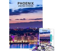 Jigsaws 1000 Pieces for Adults Phoenix United States Difficult And Challenge Pattern Assembly Practical Game Suitable for People Aged 14 And Above (50X75CM)
