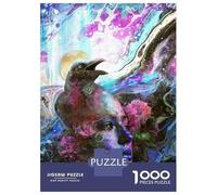 Jigsaws 1000 Pieces for Adults Raven Memories Puzzles for Adults Brain Teaser Game Stress Reliever Unique Birthday And Xmas Gifts 70x50cm/1000pcs