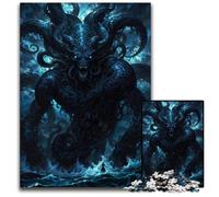 Jigsaws 1000 Pieces for Adults Rise of The Leviathan Puzzles for Adults Educational Activity for Cognitive Skills Cognitive Skill Improvement 1000 PCS(75x50cm)