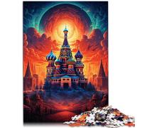 Jigsaws 1000 Pieces for Adults russia red square learning educational toys 26x38cm is ideal as gifts for the whole family