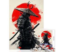 Jigsaws 1000 Pieces for Adults Samurai's Red Dawn Shared Joyful Family Experience Wonderful Christmas Surprise Gifts (50x75cm)