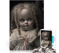 Jigsaws 1000 Pieces for Adults Scary dolls Dekomprimierendes intellektuelles Lernspielzeug Für Paare geeignet38x26cm