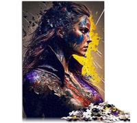 Jigsaws 1000 Pieces for Adults Shes Our Hero family fun games 26x38cm is ideal as a gift for the whole family for teenager Age 14 Up