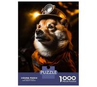 Jigsaws 1000 Pieces for Adults Shiba Miner Jigsaws for Adults Relax Games Presents for Women Unique Birthday And Xmas Gifts 70x50cm/1000pcs