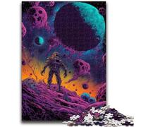 Jigsaws 1000 Pieces for Adults Space Adventurer Decompressing Intellectual Educational Toy Great Gifts And Toys 50x75cm