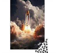 Jigsaws 1000 Pieces for Adults Space Shuttle Launch-1 Jigsaws for Adults DIY Toys Home Decoration Unique Birthday And Xmas Gifts 38x26cm/1000pcs