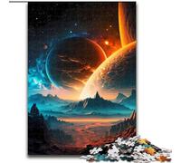 Jigsaws 1000 Pieces for Adults Stellar Plateau Universe Puzzle Made of cardboard,for Teenagers & Family Fun - DIY Brain Teaser Game Gift 1000pcs(26x38cm)