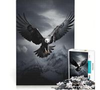 Jigsaws 1000 Pieces for Adults Survival Above Snowy Peaks Impossible Game Difficult Challenge Enhance Love between Couples 38x52cm