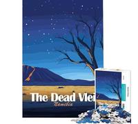 Jigsaws 1000 Pieces for Adults The Dead Vlei Namibia Landscape Educational Games Learning Educational Toys Gifts For Birthdays A Work of Art (Size 38x52cm)