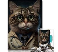 Jigsaws 1000 Pieces for Adults The Grumpy Cat Adult Puzzles,Challenging Game Gifts for Is Ideal As A Gift for The Whole Family 75x50cm