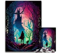 Jigsaws 1000 Pieces for Adults The Lost Castle Puzzles for Adults Fun at Home Activities, Birthday Present, Travel Gifts 26X38CM/10.23x14.96inch
