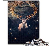 Jigsaws 1000 Pieces for Adults The Magical Forest King 1000 Piece Puzzle Ideal Holiday Or Birthday Gift, Party Game Toy (Size 50x75cm)