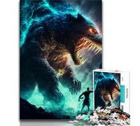 Jigsaws 1000 Pieces for Adults The Monster 1000 Pieces for Adults,Birthday Present, Gifts, Wall Art for Age 14 Years Up (size 38x26cm)