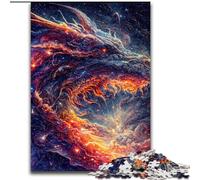 Jigsaws 1000 Pieces for Adults The Rainbow Dragon Puzzles for 1000 Piece Challenging DIY Brain Teaser, Interactive Family Game (Size 26x38cm)