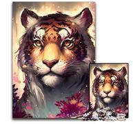 Jigsaws 1000 Pieces for Adults Tiger Mythology Challenging Puzzles Perfect for Family Fun Party Games Birthday Party Favors 1000 PCS(38x26cm)