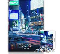 Jigsaws 1000 Pieces for Adults Tokyo Beautiful Design Game Learning Educational Anti-Stress Toys Size 38x52cm