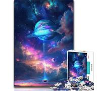 Jigsaws 1000 Pieces for Adults Unveiled Brilliant Colors Planets 1000 Pieces for Adults,Birthday Present, Gifts, Wall Art for Age 14 Years Up (size 75x50cm)