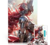 Jigsaws 1000 Pieces for Adults Valkyrie Angel Warrior Intellektuelles Spiel denn eignet sich ideal als Geschenk für die ganze Familie52x38cm