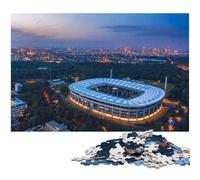 Jigsaws 1000 Pieces for Adults Waldstadion in Frankfurt Jigsaw Puzzles for Birthdays Holidays Best for Christmas 1000 PCS(38x26cm)
