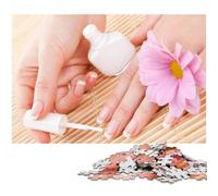 Jigsaws 1000 Pieces for Adults Wellness Nail Design Impossible Jigsaw Puzzles for Adults for Teenagers Couples And Friends for Birthdays Christmas 1000 P